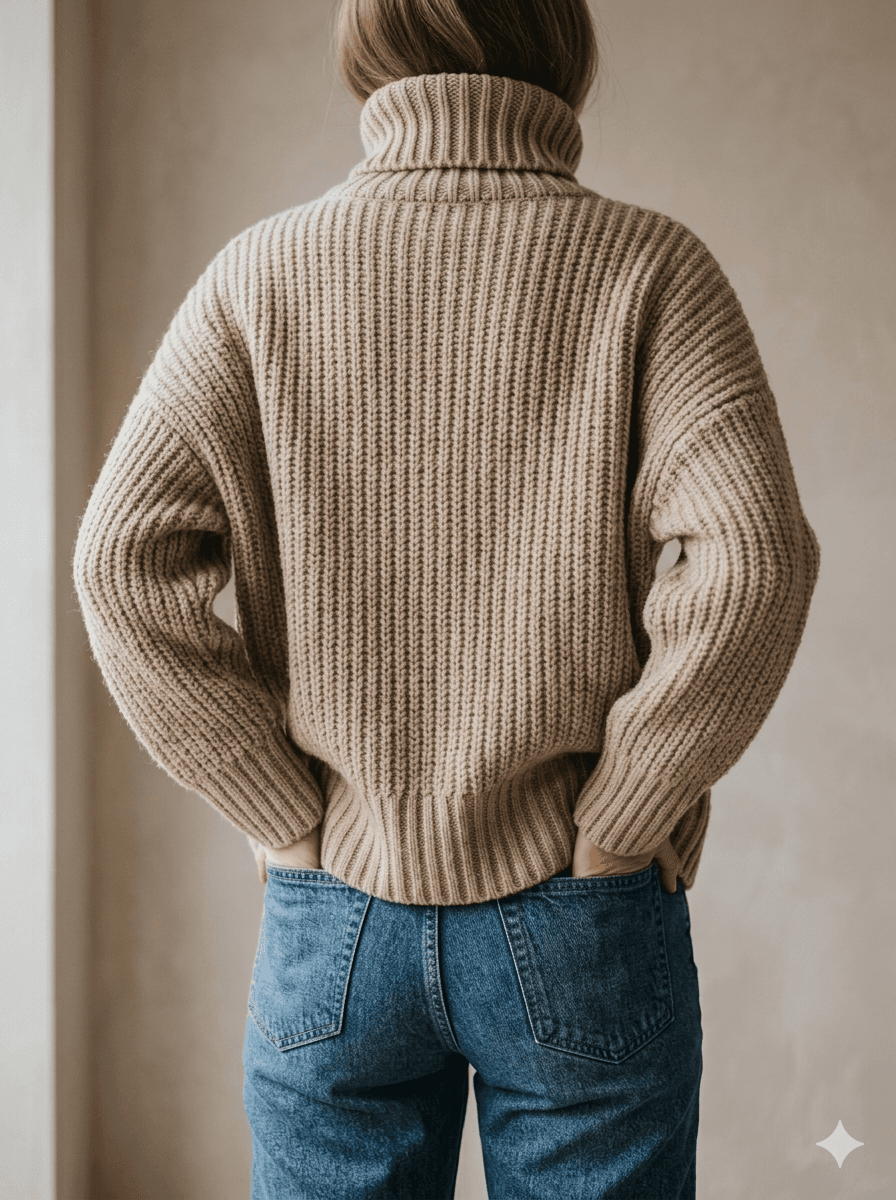 Cosy knitted sweater